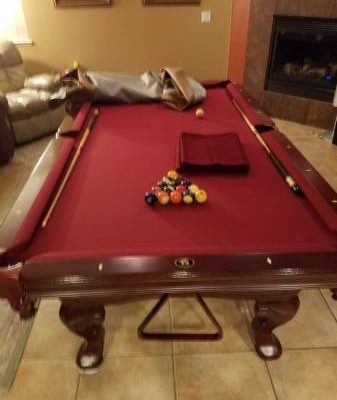 Pool Table 3 Piece Slate